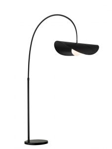 Bizzotto Weert Φωτιστικό Δαπέδου Μεταλλικό Μαύρο 226 Εκ.