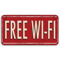 Ango Wi-Fi Πινακίδα Διακόσμησης Forex Κόκκινη 63109