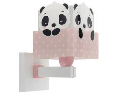 Ango Παιδική Απλίκα Τοίχου Panda Ροζ 63169 S