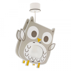 Ango Παιδικό Φωτιστικό Οροφής Mdf Owl 63397