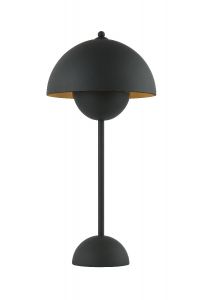 Viokef Επιτραπέζιο Φωτιστικό Μεταλλικό Μαύρο Tulip 4283301