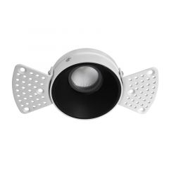 Viokef Trimless Σποτ Μαύρο 12W 3000K 38° Alea 3914-111B-3-S-38