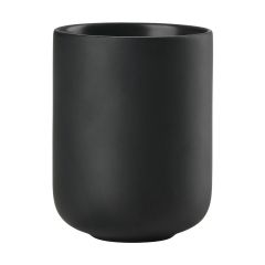 Zone Denmark Ποτηροθήκη Stoneware Ø7,4x9,5 - Sensu Black
