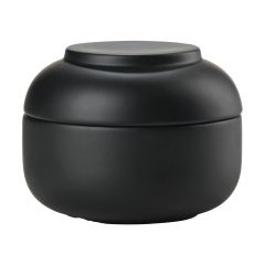 Zone Denmark Δοχείο Αποθήκευσης Stoneware Ø10x7,5 - Sensu Black