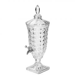 ESPIEL ΓΥΑΛΑ ΜΕ ΒΡΥΣΑΚΙ ΔΙΑΦΑΝΗ 16X16X45 ΚΩΔΙΚΟΣ: TIR204