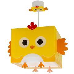 Ango Παιδικό Φωτιστικό Οροφής Little Chicken Κίτρινο 64642
