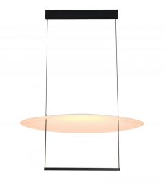 Viokef Φωτιστικό Οροφής Led Ράγα Μεταλλικό Μαύρο/Λευκό Igloo 4288200