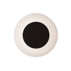 Viokef Απλίκα Led Μεταλλική Μαύρη Ø33 Fantasia 4287901