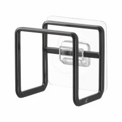 Yamazaki Επιτοίχια Βάση Για Σφουγγάρια Μαύρη Tower 6x4,5x6