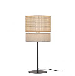 Viokef Επιτραπέζιο Φωτιστικό Μεταλλικό/Ψάθινο Natural Andaman 4296700