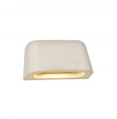 Viokef Φωτιστικό Τοίχου Led Εξωτερικού Χώρου Τσιμεντένιο Μπεζ Krabi 4319901