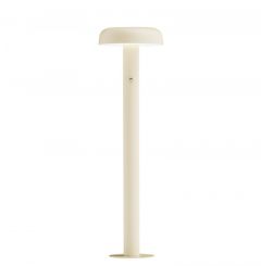 Viokef Φωτιστικό Δαπέδου Led Μεταλλικό Μπεζ 142 Εκ. Deva 4326500 - Dimmable