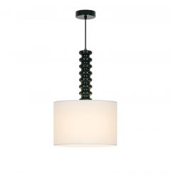 Viokef Φωτιστικό Οροφής Μεταλλικό Πράσινο Ø40 Εκ. Viridi 4329000