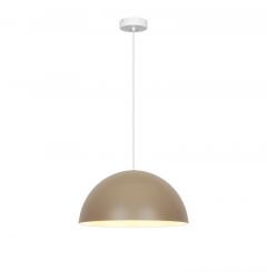 Viokef Φωτιστικό Οροφής Μεταλλικό Καφέ Ø40 Εκ. Kody 4328601