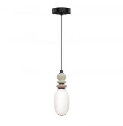 Viokef Φωτιστικό Οροφής Led Γυάλινο 28 Εκ. Gemma 4330800