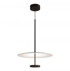 Viokef Φωτιστικό Οροφής Μεταλλικό Μαύρο Ø50 Εκ. Ross 4331900