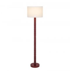 Viokef Φωτιστικό Δαπέδου Μεταλλικό Μπορντώ 158 Εκ. Viridi 4329201