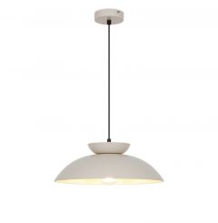 Viokef Φωτιστικό Οροφής Μεταλλικό Μπεζ Ø36 Εκ. Superb 4338500