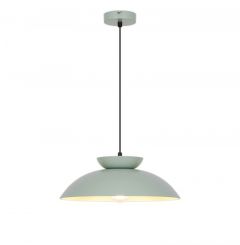 Viokef Φωτιστικό Οροφής Μεταλλικό Πράσινο Sage Ø36 Εκ. Superb 4338500