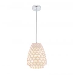 Viokef Φωτιστικό Οροφής Γυάλινο Λευκό Ø22,5 Εκ. Felicia 4339600