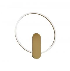 Viokef Φωτιστικό Τοίχου Χρυσό Zaklin 4340501