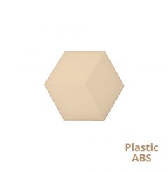 Viokef Φωτιστικό Τοίχου Led Abs Μπεζ Kevina 20x17,4 Εκ. 4340600