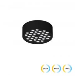Viokef Σποτ Led Με Εναλλαγή Χρώματος Μαύρο Mateo 4343201 - Dimmable