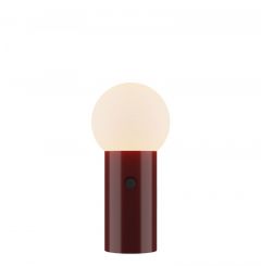 Viokef Επιτραπέζιο Φωτιστικό Led Μπορντώ 32 Εκ. Ratu 4349202 - Dimmable