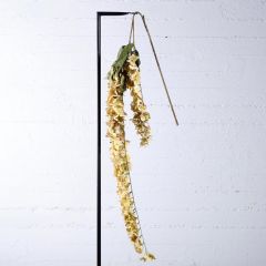 Supergreens Τεχνητή Κρεμαστή Γλυσίνια Κίτρινη/Πράσινη 160 Εκ.