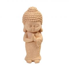 Espiel Διακοσμητικός Βούδας Polyresin Μπεζ 25,8 Εκ. Κωδικός: BOD103