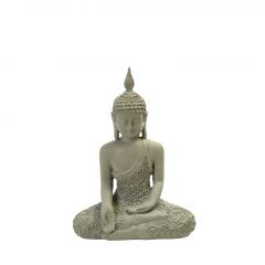Espiel Καθιστός Βούδας Polyresin Γκρι 10,2x5,5x14 Εκ. Κωδικός: BOD138