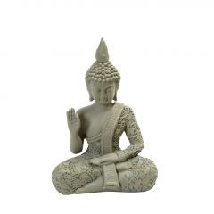 Espiel Καθιστός Βούδας Polyresin Γκρι 12,8x7,8x19 Εκ. Κωδικός: BOD140