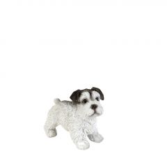 Espiel Σκύλος "Terrier" Polyresin Λευκός 6x4x7 Εκ. Κωδικός: GID107K6