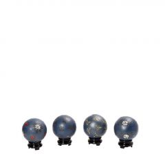 ESPIEL ΣΦΑΙΡΑ ΠΟΡΣΕΛΑΝΙΝΗ ΜΠΛΕ 6X6X6 ΚΩΔΙΚΟΣ: FEG330K4