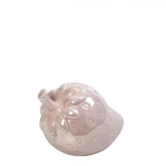 Espiel Διακοσμητική Φράουλα Κεραμική Κρεμ 9,5x7,7x8,5 Κωδικός: DOS239K6