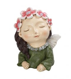 ESPIEL ΝΕΡΑΙΔΑ POLYRESIN ΑΝΤΙΚΕ ΠΡΑΣΙΝΗ 13X12X15 ΚΩΔΙΚΟΣ: ZAX108