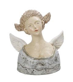 ESPIEL ΝΕΡΑΙΔΑ POLYRESIN ΑΝΤΙΚΕ ΛΕΥΚΗ 19X11,5X21 ΚΩΔΙΚΟΣ: ZAX118