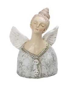 ESPIEL ΝΕΡΑΙΔΑ POLYRESIN ΑΝΤΙΚΕ ΛΕΥΚΗ 10,5X7X13,5 ΚΩΔΙΚΟΣ: ZAX122