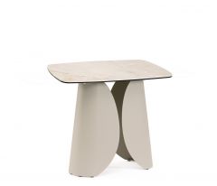 Bizzotto Ardis Light Beige Coffee Table 50X50 50a - 50b - 56h