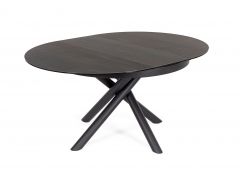 Bizzotto Adea Black Ext Table D120/160 Ø120-160a - 120b - 76h