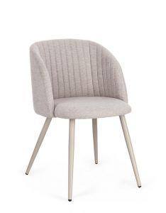 Bizzotto Queen Taupe/Warm Grey Chair 53a - 57b - 81,5h - 49h1