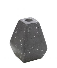 Espiel Διακοσμητικό Βάζο Τσιμεντένιο Σκούρο Γκρι 7x4x11 Κωδικός: TZB113