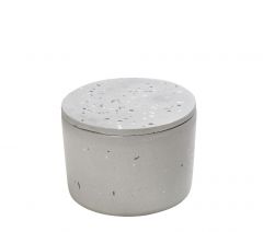 Espiel Δοχείο Για Μπατονέτες Τσιμεντένιο Ανοιχτό Γκρι 10x9 Κωδικός: TZG111