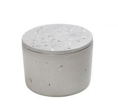 Espiel Δοχείο Για Μπατονέτες Τσιμεντένιο Ανοιχτό Γκρι 13x9 Κωδικός: TZG112