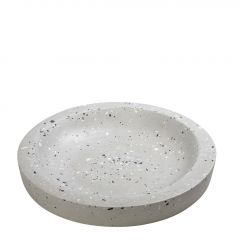 Espiel Διακοσμητικό Μπωλ Τσιμεντένιο Ανοιχτό Γκρι 36x36x5 Κωδικός: TZG115