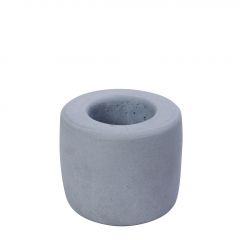 Espiel Κηροπήγιο Τσιμεντένιο Γαλάζιο 8x6,5 Κωδικός: TZU110