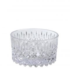 Espiel Διακοσμητικό Μπωλ Γυάλινο Διάφανο 14x7,6 Κωδικός: ORT130