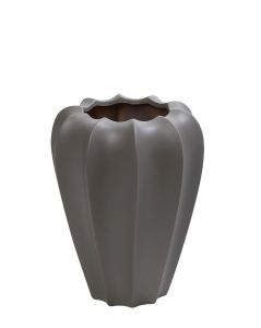 Espiel Βάζο Κεραμικό Σκούρο Γκρι 18x22,5 Εκ. Κωδικός: MIG118