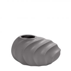 Espiel Βάζο Κεραμικό Ανοιχτό Γκρι 25x14 Εκ. Κωδικός: MIG115