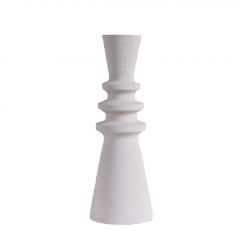 Espiel Βάζο Κεραμικό Λευκό 17,8x17,8x52,8 Εκ. Κωδικός: TOF308